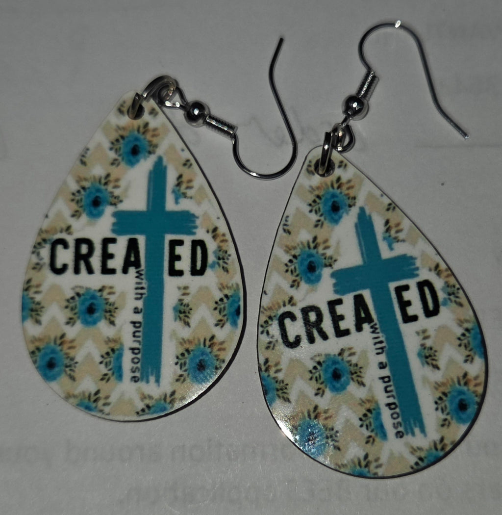 Created with a Purpose Teardrop Earrings
