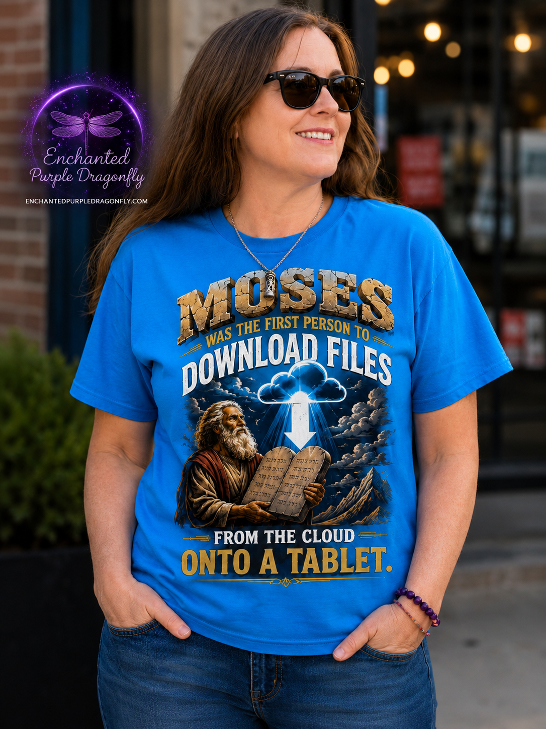 “Moses Was the First Person to Download Files From the Cloud Onto a Tablet”
