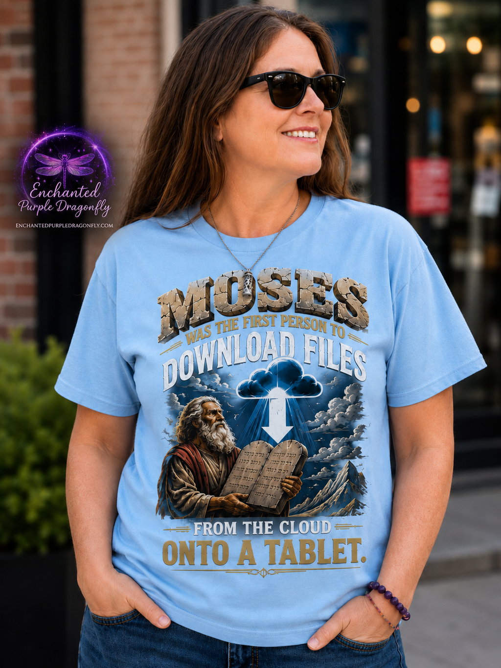 “Moses Was the First Person to Download Files From the Cloud Onto a Tablet”