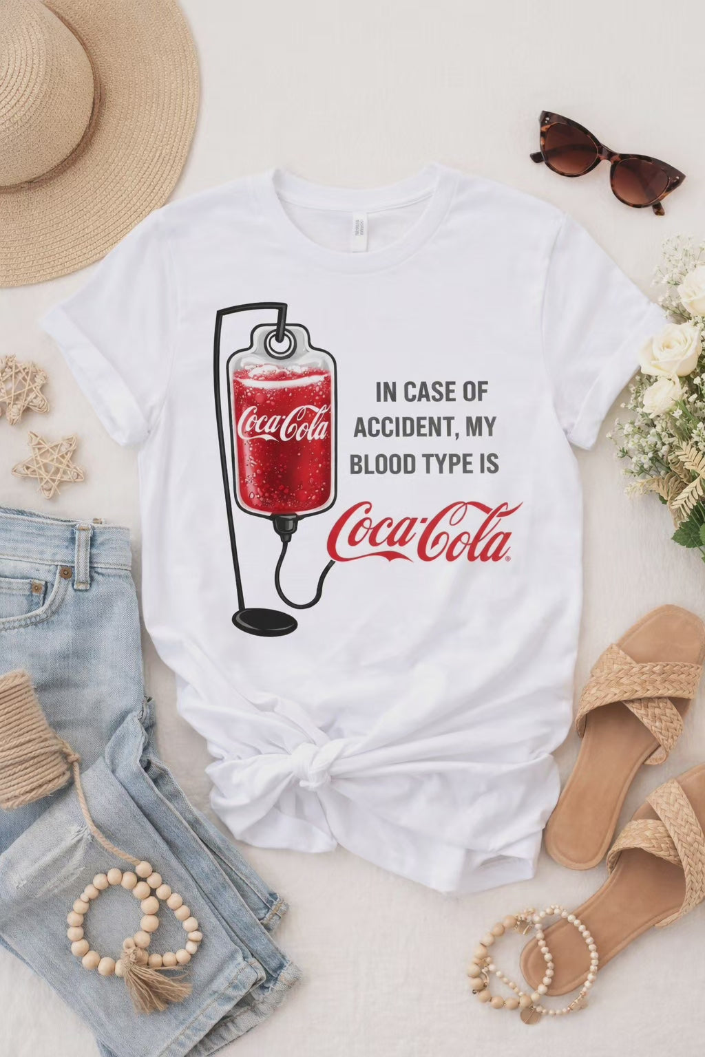 Dr Pepper Blood Type Funny T-Shirt