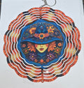 Boho Cowgirl Floral Wind Spinner