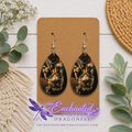 Lion & Warrior Teardrop Earrings 🦁