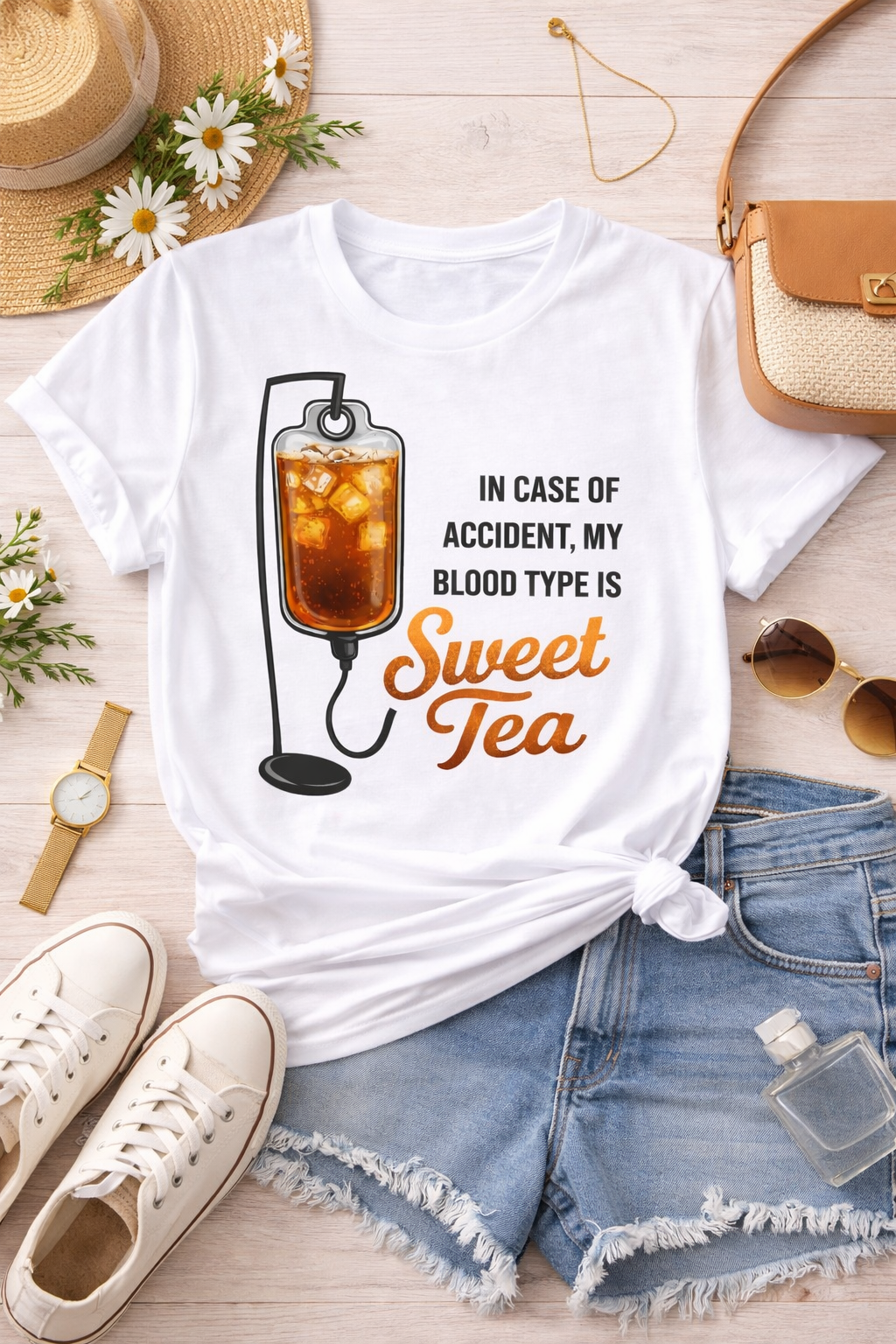 Dr Pepper Blood Type Funny T-Shirt