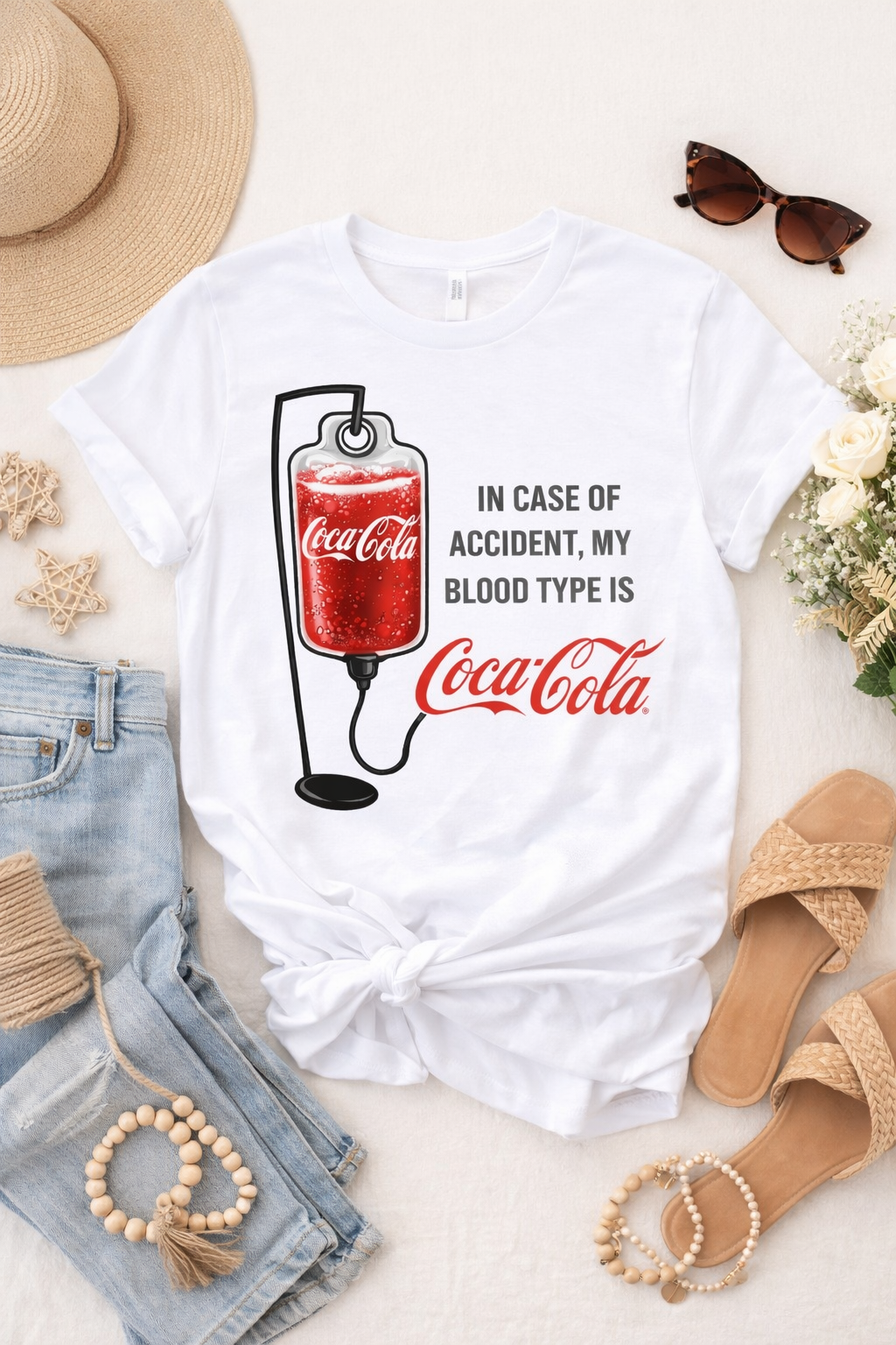 Dr Pepper Blood Type Funny T-Shirt
