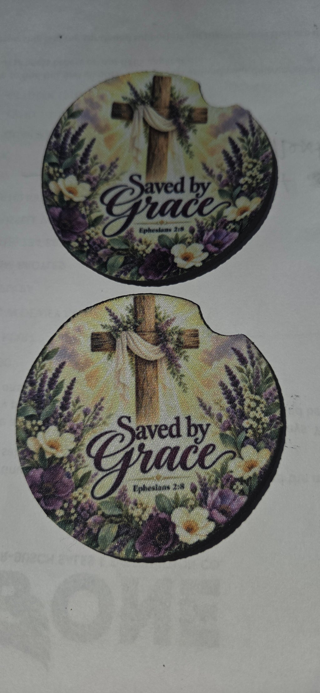 Country Sunset 2.76" qCar Coasters – Set of 2