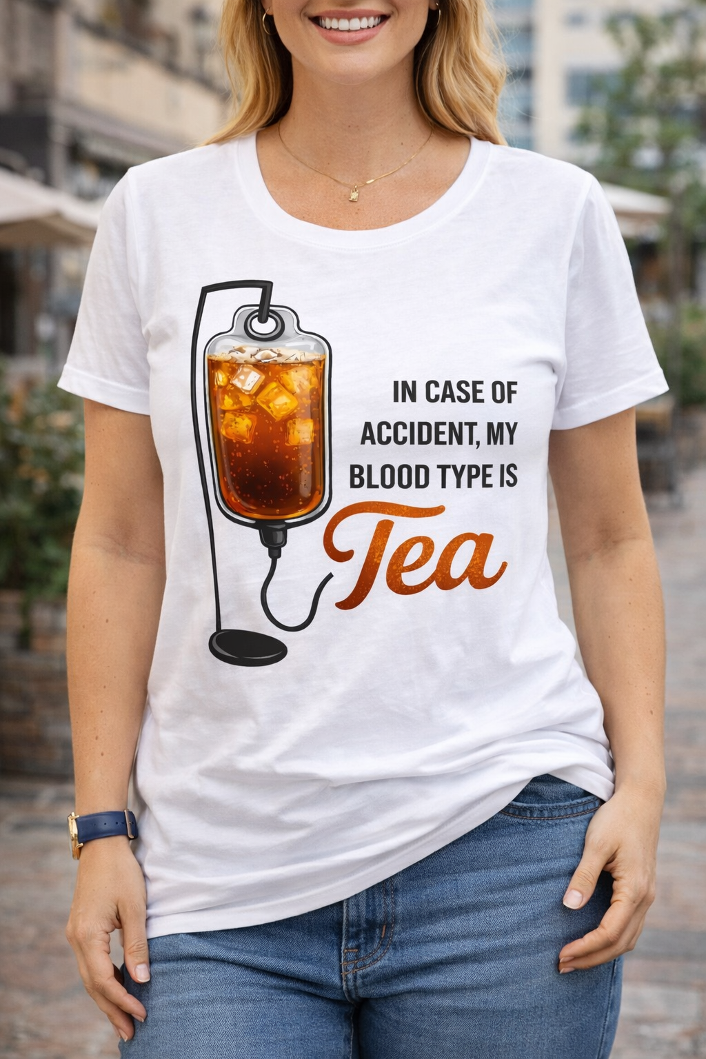 Dr Pepper Blood Type Funny T-Shirt